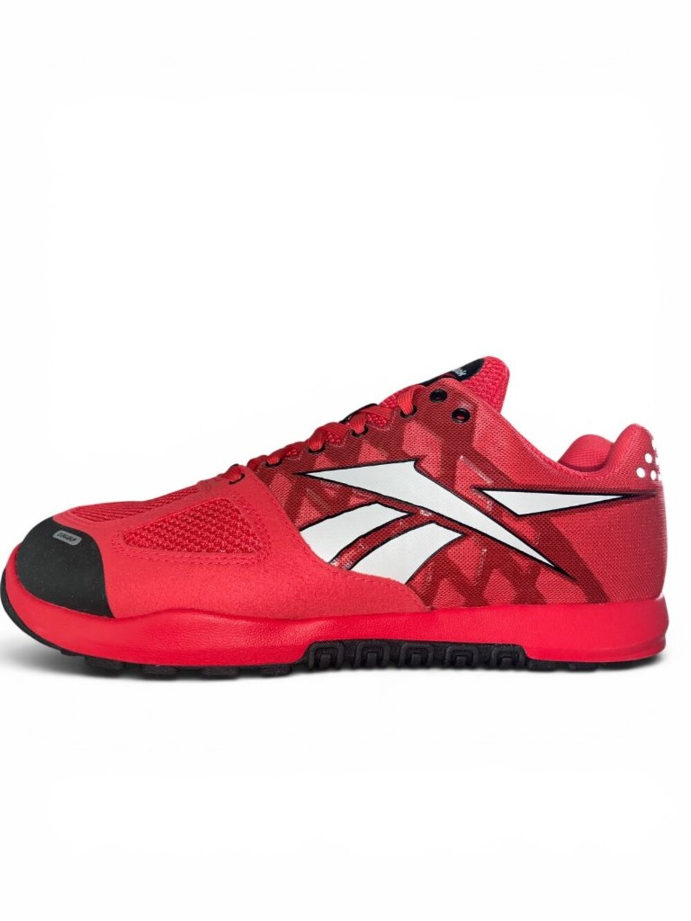 Reebok Nano 2.0 Mens Cross Fit Training Gym Shoes Size 9 Cherry Red Black (NEW)